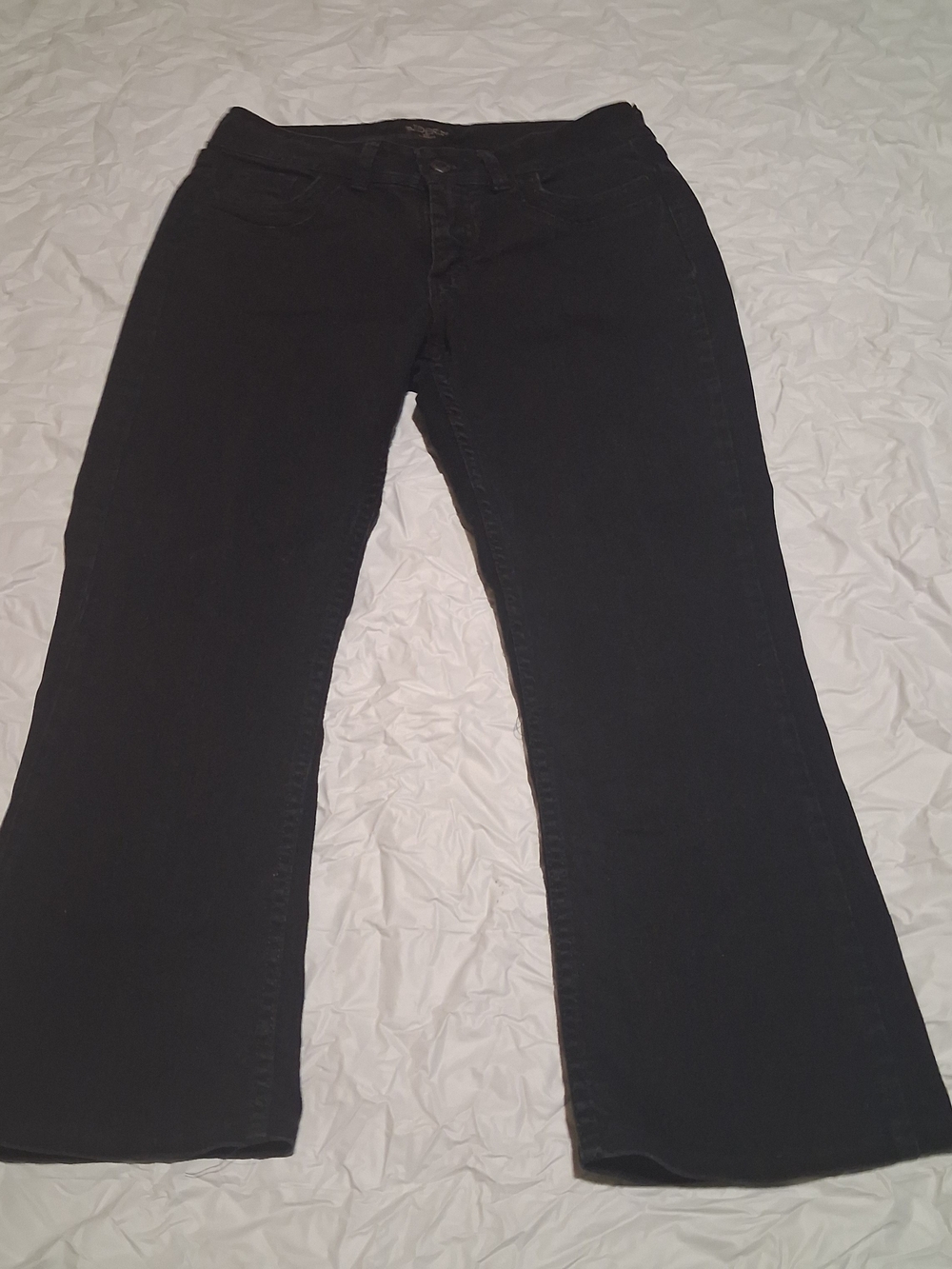 Riders by Lee Women's Black Flare Jeans 10 P
